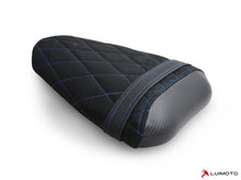 LUIMOTO Diamond Edition Motorcycle Passenger Seat Cover for YAMAHA YZF-R6 (08-16)