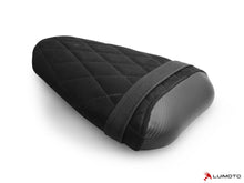 LUIMOTO Diamond Edition Motorcycle Passenger Seat Cover for YAMAHA YZF-R6 (08-16)