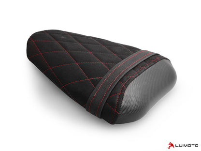 LUIMOTO Diamond Edition Motorcycle Passenger Seat Cover for YAMAHA YZF-R6 (08-16)