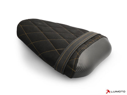LUIMOTO Diamond Edition Motorcycle Passenger Seat Cover for YAMAHA YZF-R6 (08-16)