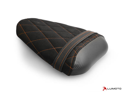 LUIMOTO Diamond Edition Motorcycle Passenger Seat Cover for YAMAHA YZF-R6 (08-16)
