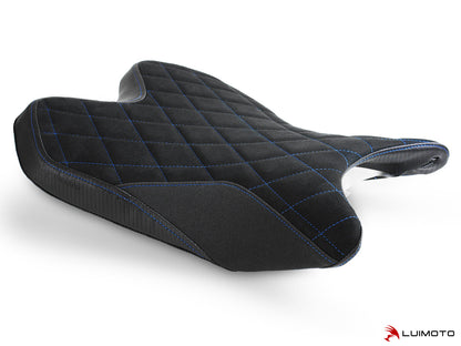 LUIMOTO Diamond Edition Motorcycle Rider Seat Cover for YAMAHA YZF-R6 (08-16)