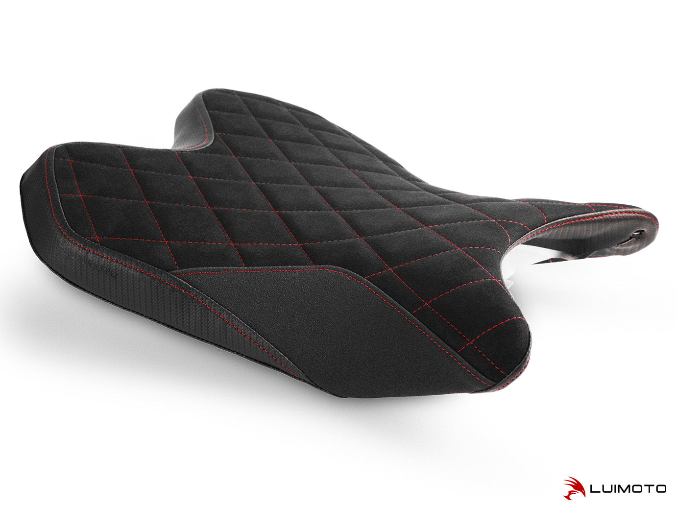 LUIMOTO Diamond Edition Motorcycle Rider Seat Cover for YAMAHA YZF-R6 (08-16)