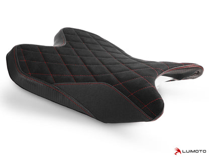LUIMOTO Diamond Edition Motorcycle Rider Seat Cover for YAMAHA YZF-R6 (08-16)