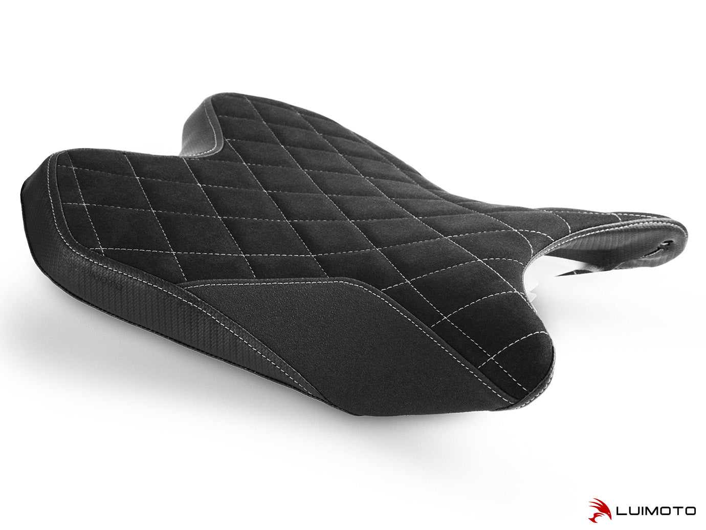 LUIMOTO Diamond Edition Motorcycle Rider Seat Cover for YAMAHA YZF-R6 (08-16)