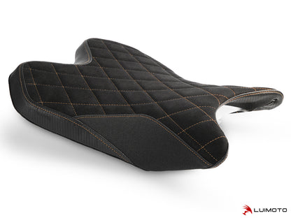 LUIMOTO Diamond Edition Motorcycle Rider Seat Cover for YAMAHA YZF-R6 (08-16)