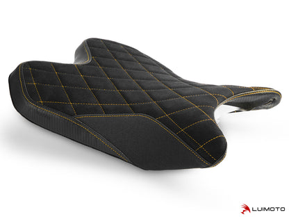 LUIMOTO Diamond Edition Motorcycle Rider Seat Cover for YAMAHA YZF-R6 (08-16)