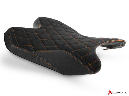 LUIMOTO Diamond Edition Motorcycle Rider Seat Cover for YAMAHA YZF-R6 (08-16)