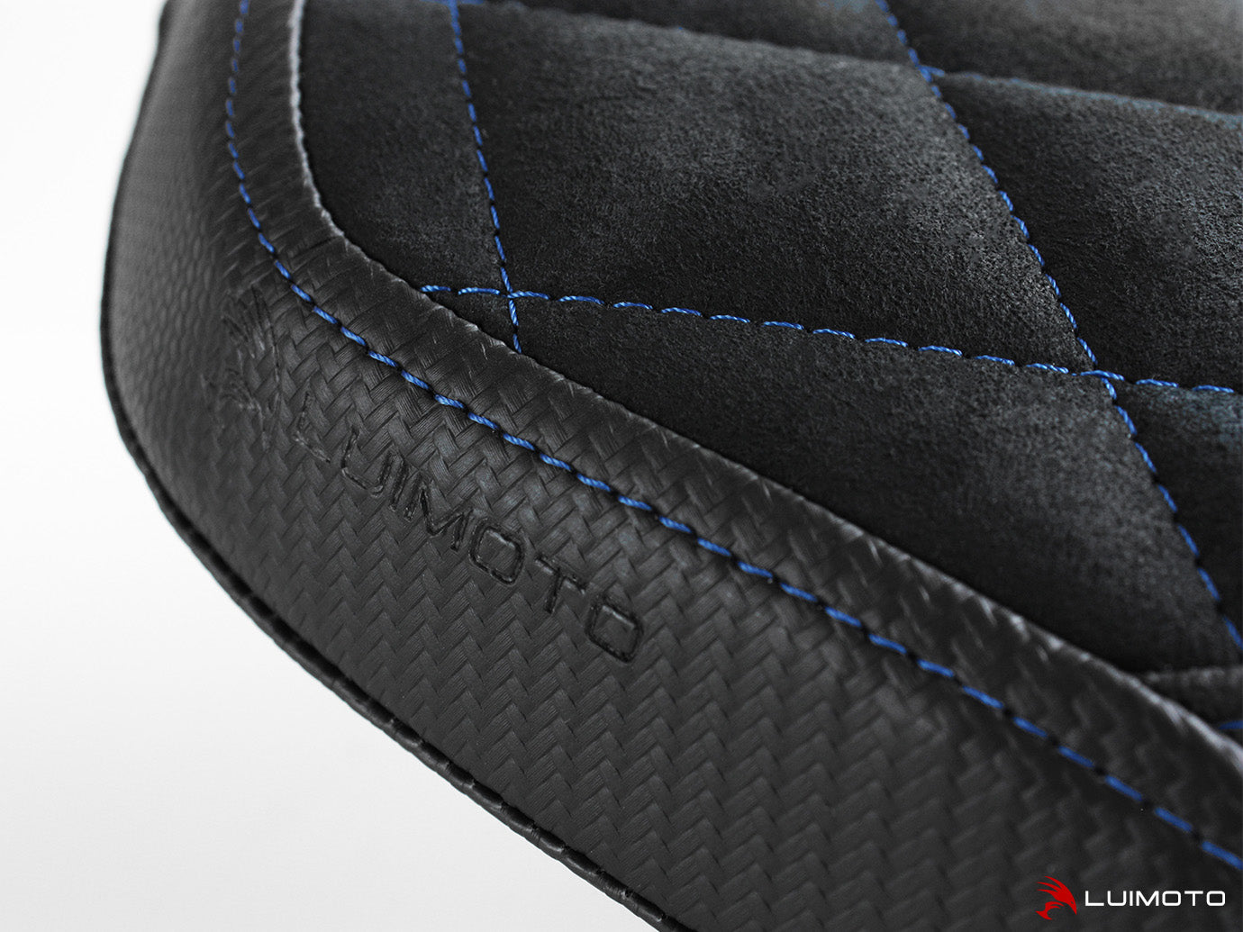 LUIMOTO Diamond Edition Motorcycle Rider Seat Cover for YAMAHA YZF-R6 (08-16)