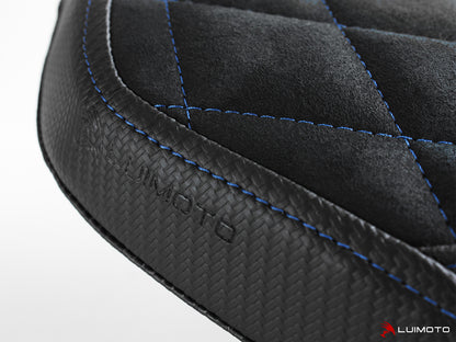 LUIMOTO Diamond Edition Motorcycle Rider Seat Cover for YAMAHA YZF-R6 (08-16)