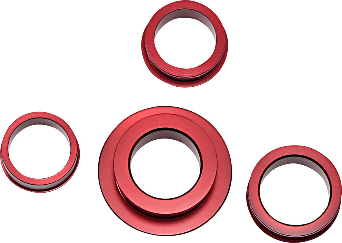 DRIVEN RACING Wheel Spacer - Captive - Red - Honda DCWS-028