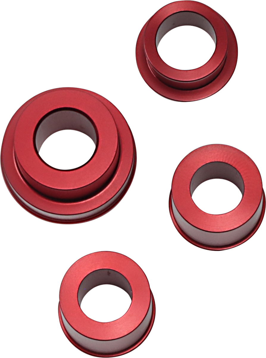 DRIVEN RACING Wheel Spacer - Captive - Red - Yamaha DCWS-025