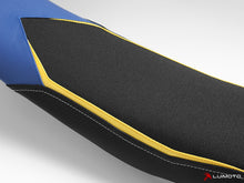 LUIMOTO ENDURO Rider Seat Cover for the HUSQVARNA FE 250 / 350 / 450 / 501 and TE 150 / 250i / 300i (2017+)