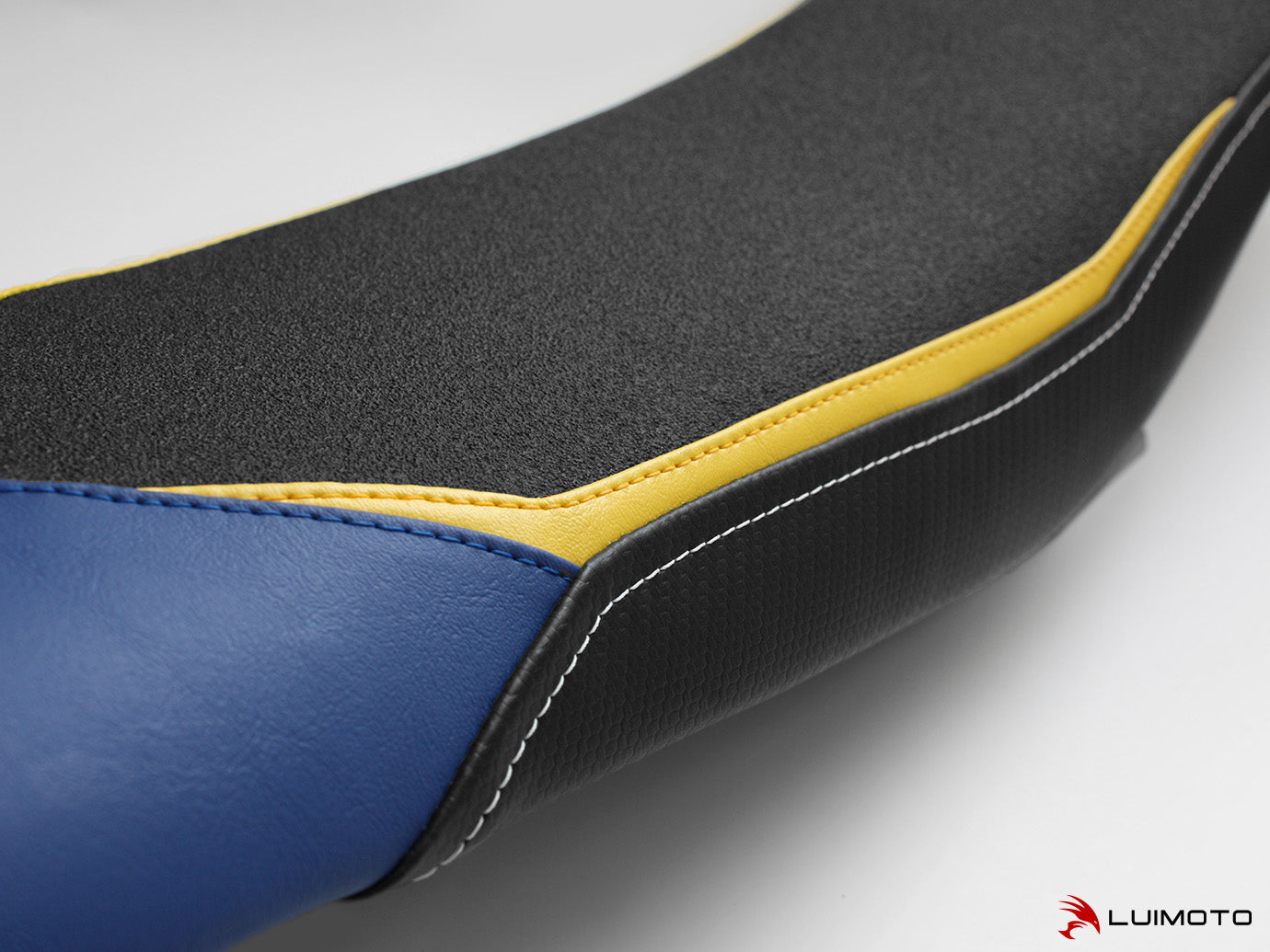 LUIMOTO ENDURO Rider Seat Cover for LOW SEAT for the HUSQVARNA FE 250 / 350 / 450 / 501 and TE 150 / 250i / 300i (2017+)