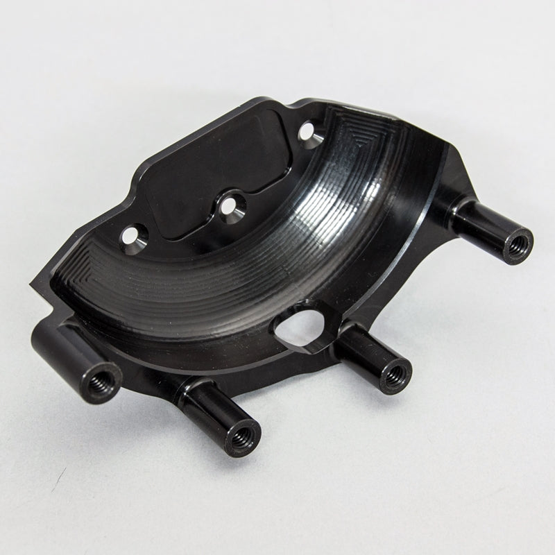 WOODCRAFT LHS Stator Cover Black Anodized for Ducati Panigale / Streetfighter V4 / S / R / Speciale