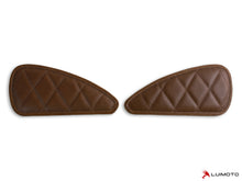 LUIMOTO TANK LEAF DIAMOND Tank Pads for the Triumph Bobber