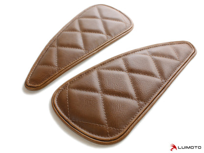 LUIMOTO TANK LEAF DIAMOND Tank Pads for the Triumph Bobber