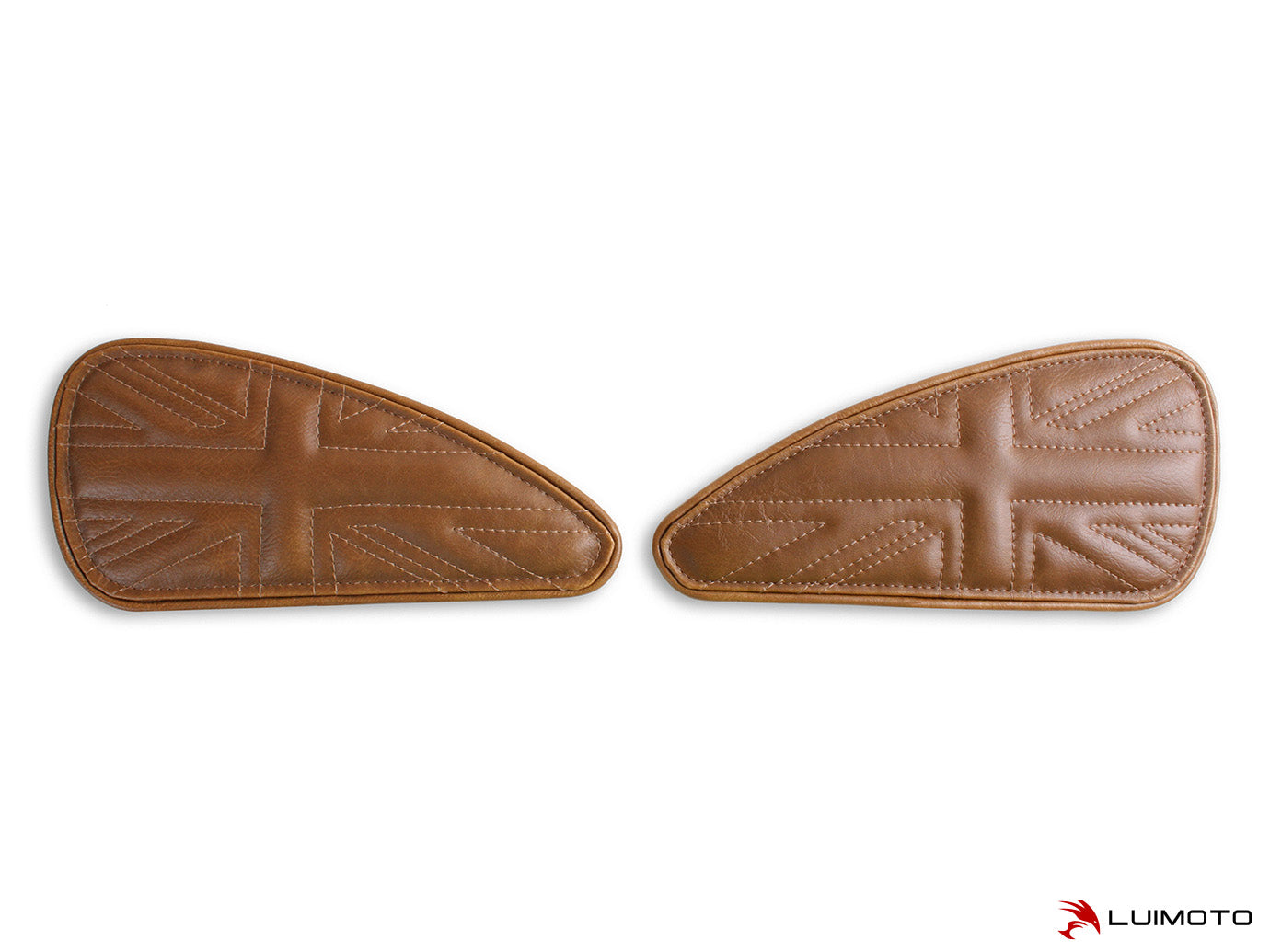 LUIMOTO TANK LEAF UNION JACK Tank Pads for the Triumph Bobber