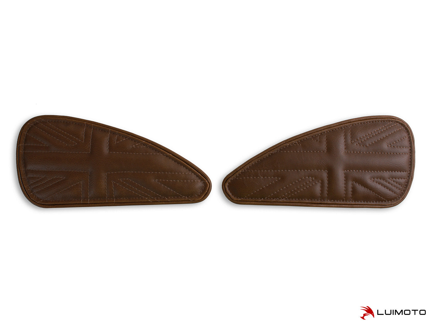 LUIMOTO TANK LEAF UNION JACK Tank Pads for the Triumph Bobber