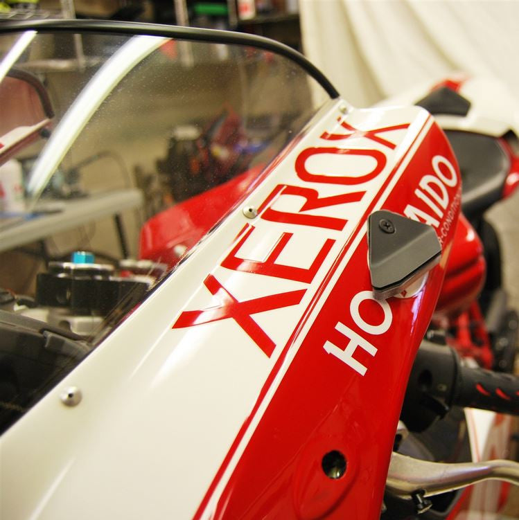 New Rage Cycles (NRC) Mirror Block Off Turn Signals for the Ducati 999 and 749