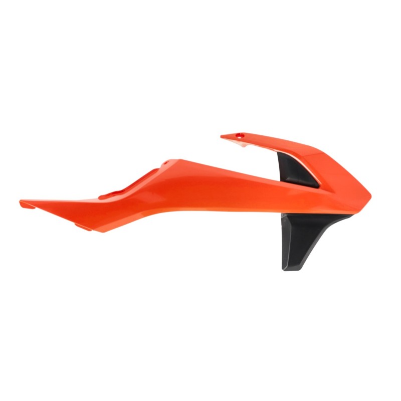 Acerbis 21-23 GasGas MC50/ MC-E5/ 16-23 KTM SX50/SX-E5/ SX-E3 Radiator Shroud - Orange/Black