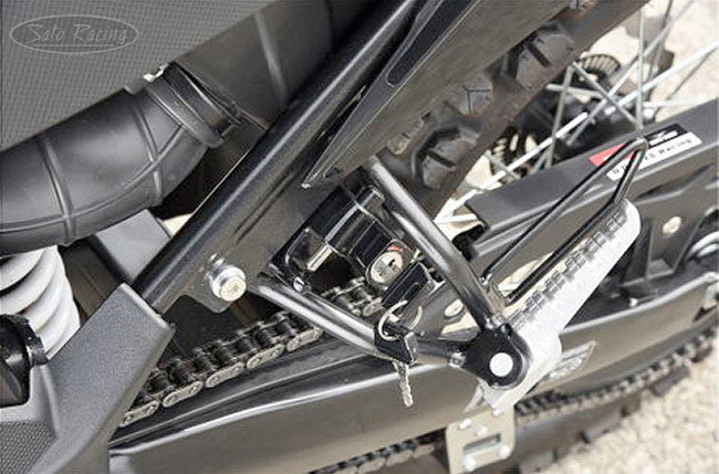 Sato Racing Helmet Lock for Aprilia RX 125 and SX 125
