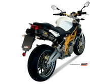 MIVV 2 Slip-on, Suono Stainless Steel, Standard Exhaust For Aprilia Shiver 750 2008-2016