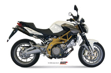 MIVV 2 Slip-on, Suono Black, Standard Exhaust For Aprilia Shiver 750 2008-2016