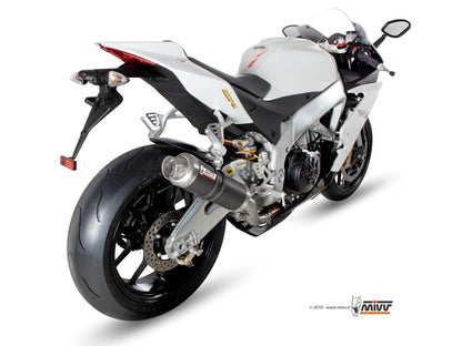 MIVV Slip-on, GP Carbon, Standard Exhaust For Aprilia RSV4 2009-2016