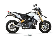 MIVV 2 Slip-on, Suono Stainless Steel, Standard Exhaust For Aprilia Dorsoduro 1200 2012-2016