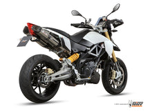 MIVV 2 Slip-on, Suono Stainless Steel, Standard Exhaust For Aprilia Dorsoduro 1200 2012-2016
