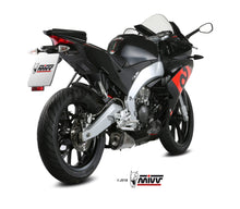 MIVV Slip-on, Delta Race Stainless Steel, Standard Exhaust For Aprilia RS 125 2017-2020