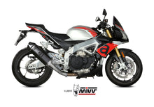 MIVV Slip-on, Speed Edge Black, Standard Exhaust For Aprilia Tuono V4 1100 2018-2020