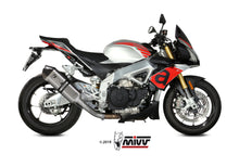MIVV Slip-on, Speed Edge Stainless Steel, Standard Exhaust For Aprilia Tuono V4 1100 2018-2020