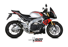 MIVV Slip-on, MK3 Black, Standard Exhaust For Aprilia Tuono V4 1100 2018-2020