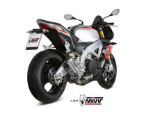 MIVV Slip-on, MK3 Stainless Steel, Standard Exhaust For Aprilia Tuono V4 1100 2018-2020