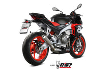 MIVV Full System 1x1, X-M1 Titan, Alto/High up Exhaust For Aprilia RS 660 20-21, Tuono 660 21