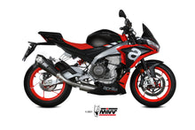 MIVV Full System 1x1, Delta Race Carbon, Alto/High up Exhaust For Aprilia RS 660 20-21, Tuono 660 21