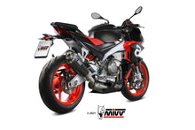 MIVV Full System 1x1, Delta Race Carbon, Alto/High up Exhaust For Aprilia RS 660 20-21, Tuono 660 21