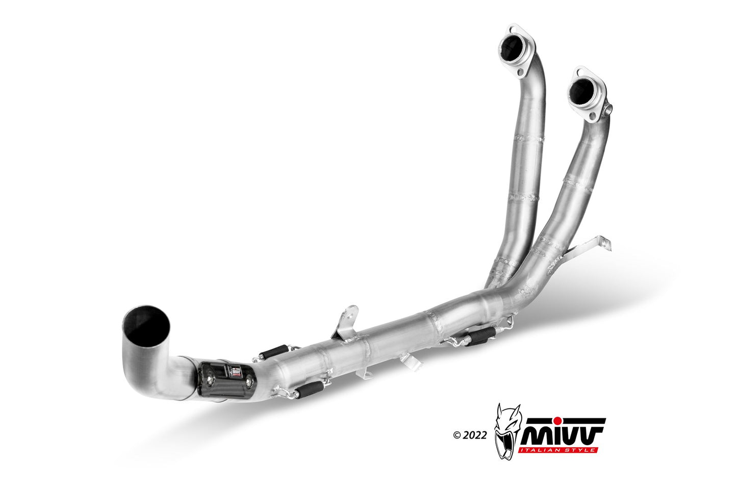 MIVV No-Kat Pipe For Aprilia Tuareg 660 2022-2023