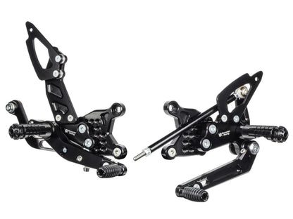 Bonamici Racing Aluminium Rearsets for the Aprilia RSV4 RF 2017-2020