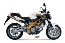 MIVV X-Cone Stainless Steel, 2 Slip-On, Standard Position Exhaust For Aprilia Shiver 750 2008-2020