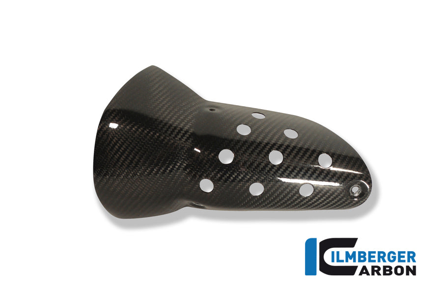 Ilmberger Carbon Front Silencer Exhaust Protector, Carbon for the BMW K 1300 R/S 2008-2024