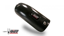 MIVV Carbon heatshield For Mivv Exhausts For Aprilia Tuareg 660, Ducati Monster 821 / 1200, Honda XL750 Transalp, and Husqvarna Norden 901