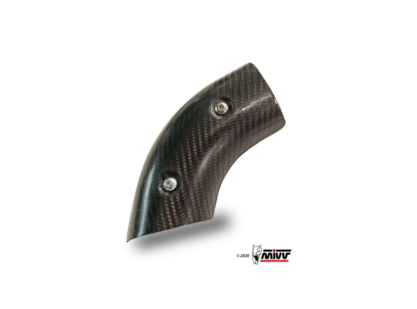 MIVV Carbon heatshield (compatible with all M.013) Exhaust For Moto Guzzi V85 TT 2019-2022