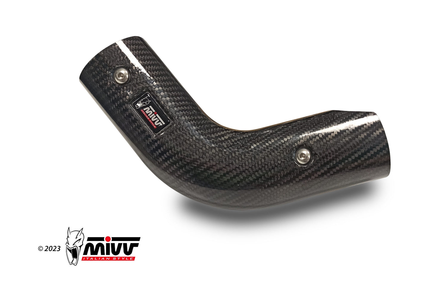 MIVV Lower Carbon heatshield For Mivv Exhausts For Honda XL750 Transalp