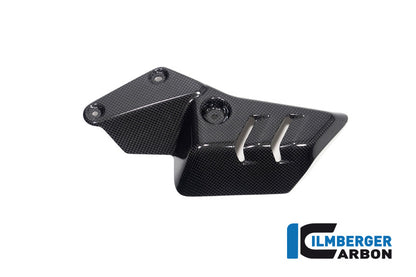 Ilmberger Carbon Exhaust Cover Left for the Ducati Diavel V4 2023