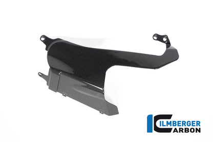 Ilmberger Carbon Exhaust Cover, Left Bellypan for the Ducati Panigale V4,V4 R,V4 S '22