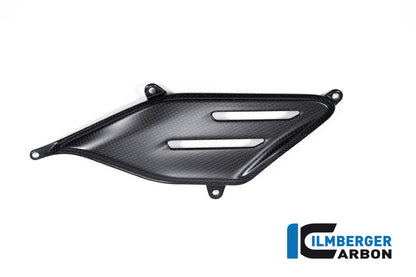 Ilmberger Carbon Panel Exhaust Cover, Right Bellypan for the Ducati Panigale V4,V4 R,V4 S '22