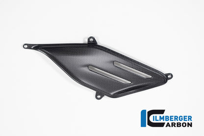 Ilmberger Carbon Panel Exhaust Cover, Right Bellypan for the Ducati Panigale V4,V4 R,V4 S '22